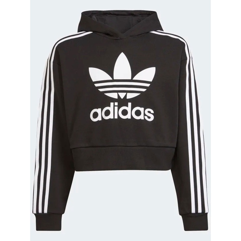 Adicolor Cropped Hoodie (Girls 7-14)