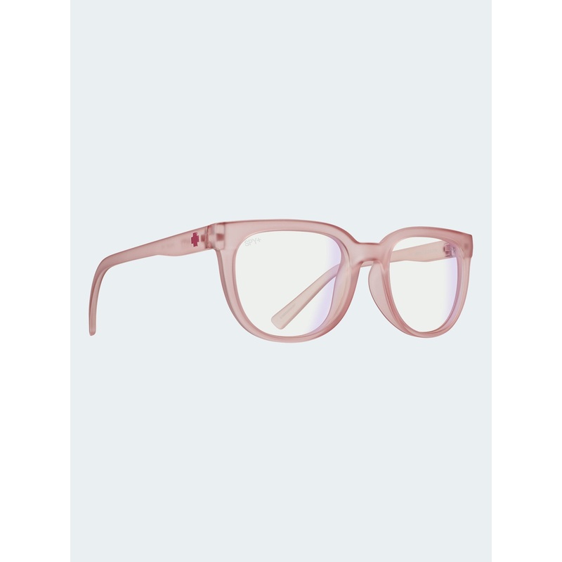 Bewilder Matte Translucent Rose Screen Sunglasses