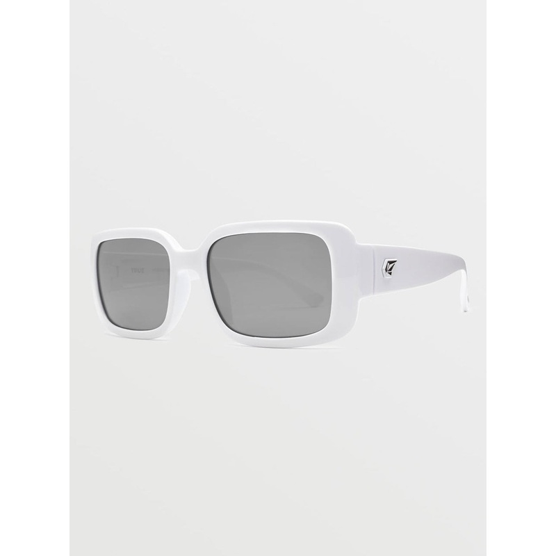 True Sunglasses|O/S|GLOSS WHT/GRY SLV FLASH
