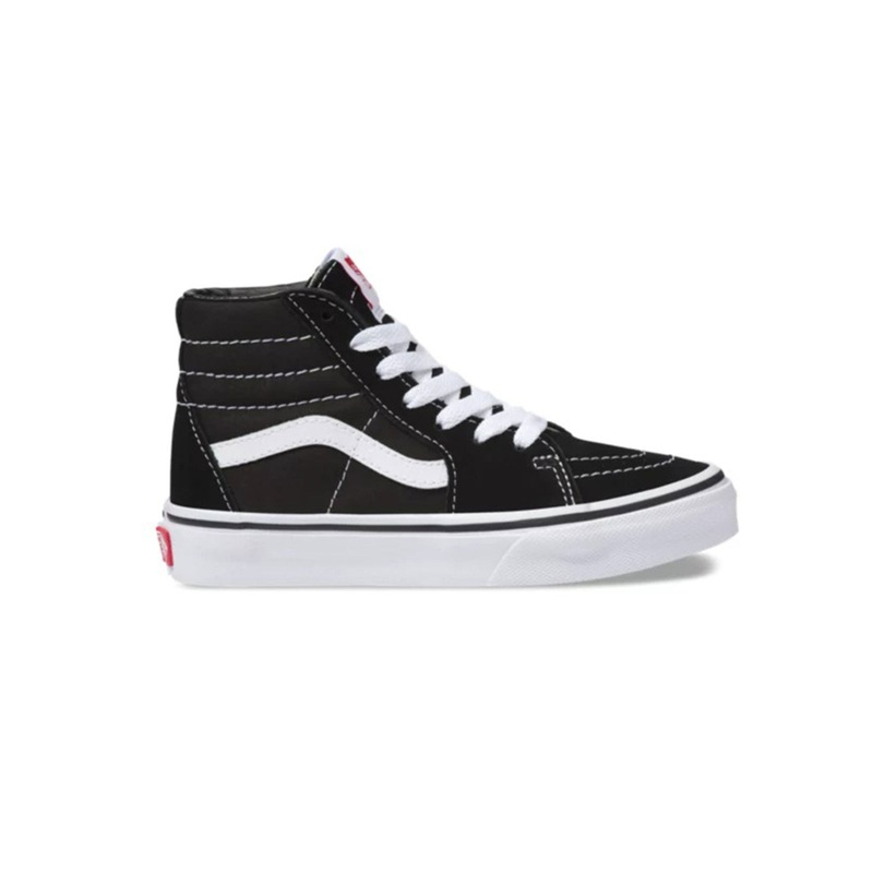 SK8-HI Black True White Shoes (Kids)