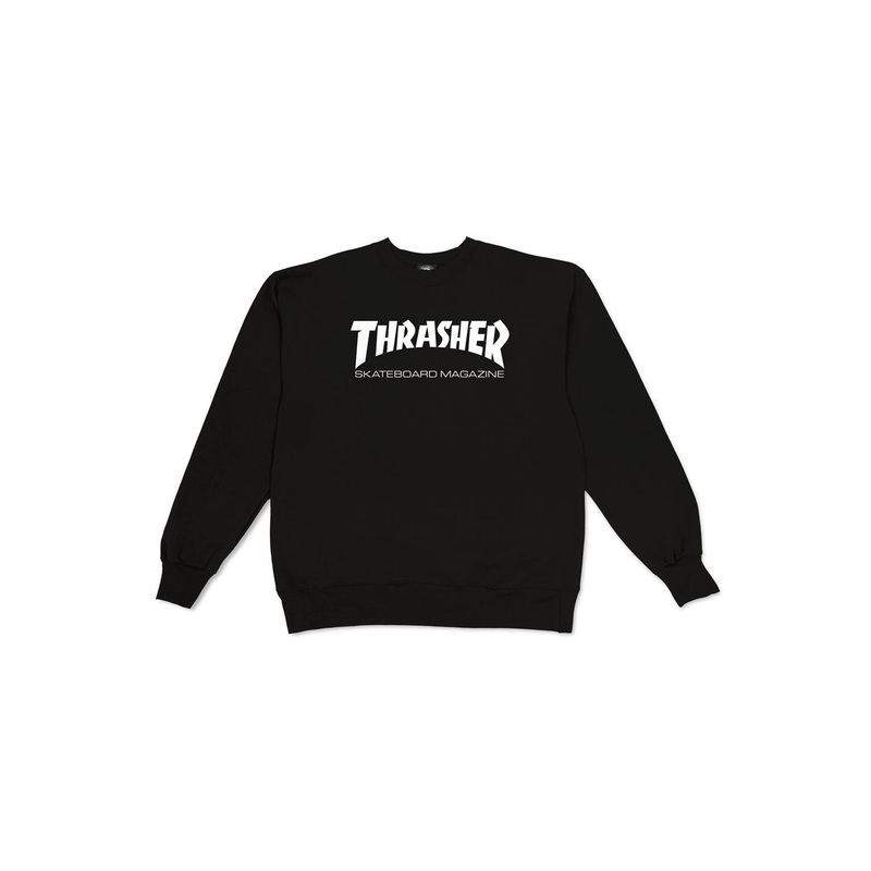 Skate Mag Crewneck Sweatshirt|SM|MED|LRG|XL|BLACK|GREY|WHITE