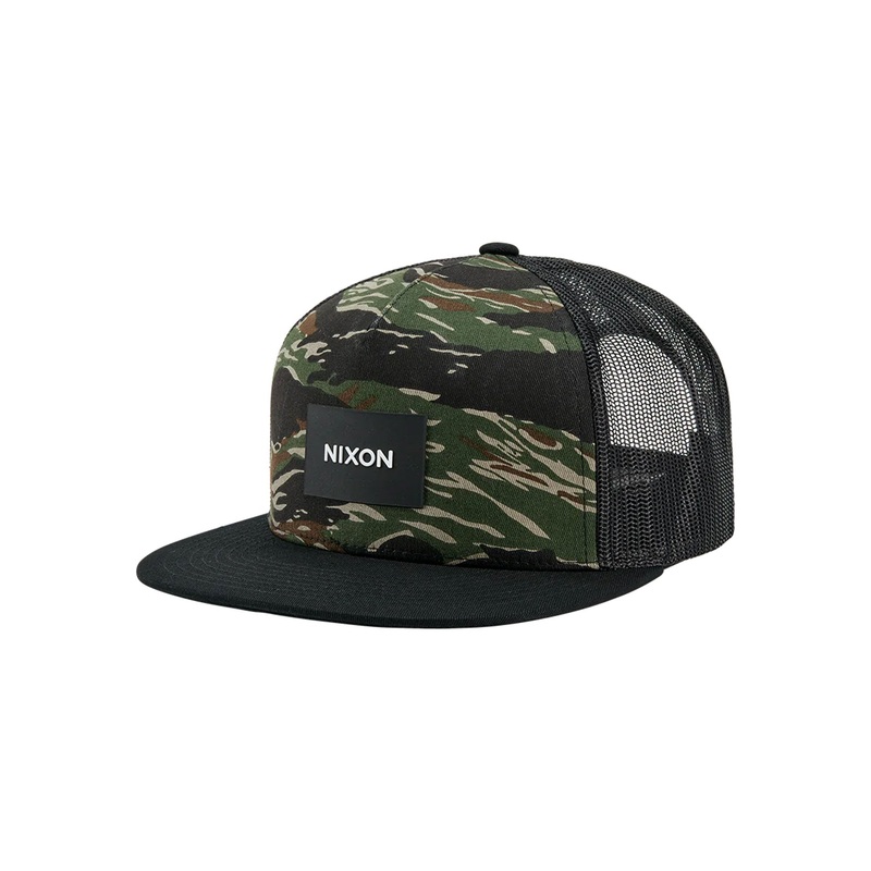 Team Trucker Snapback Hat|O/S|TIGER CAMO (2351)|GREEN/BLACK (5076)|BLACK (000)|BLACK/RED/WHITE (1055)