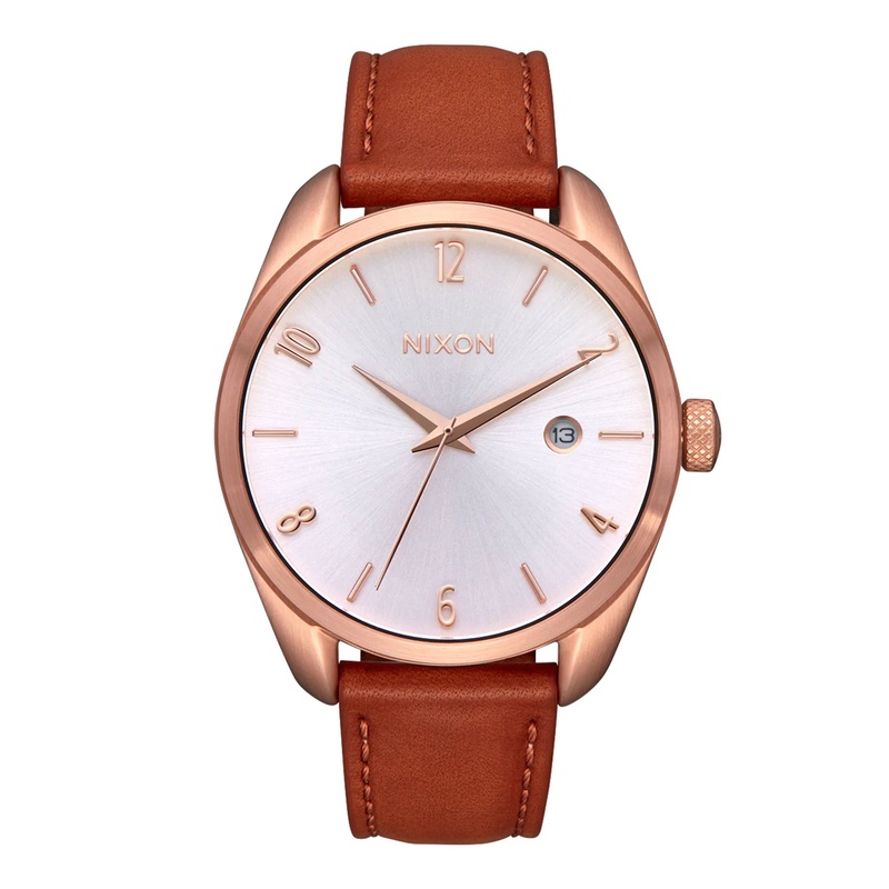 Thalia Leather Watch|O/S|ROSE GOLD/WHITE (1045)|LIGHT GOLD/TAN (5085)|LIGHT GOLD/BLACK (2498)
