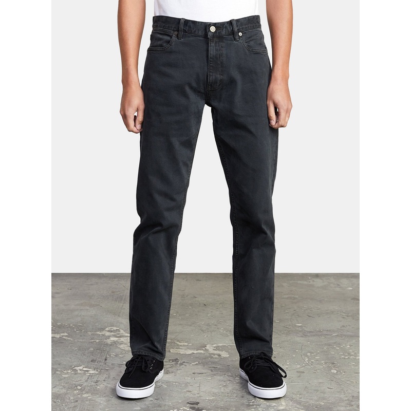 Weekend Straight Fit Jeans|28|29|30|31|32|33|34|36|38|BLACK OVERDYE (BDY)