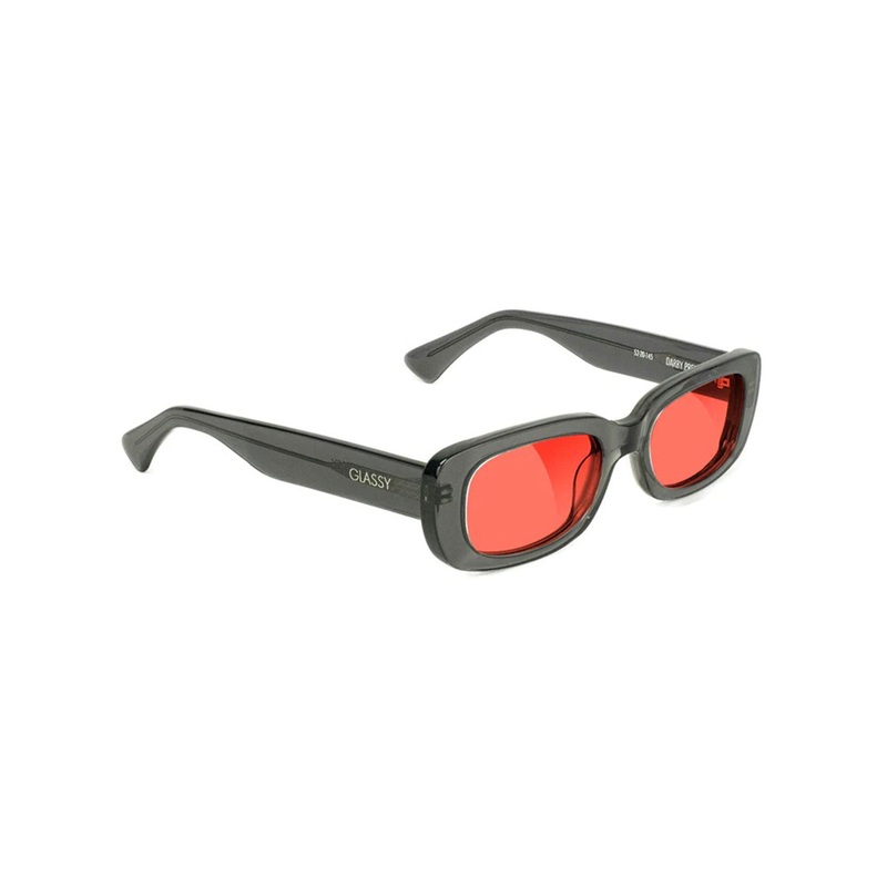 Darby Polarized Sunglasses|O/S|TRANSPARENT GREY/PINK|TEA/TEA|BLACK