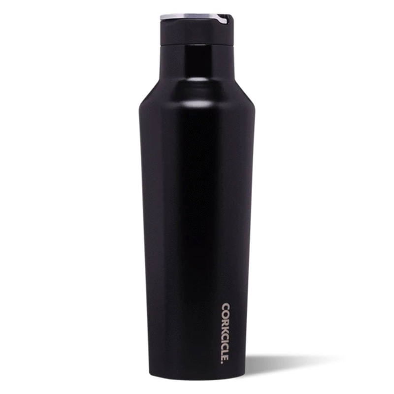 Classic 20oz Matte Black Sport Canteen