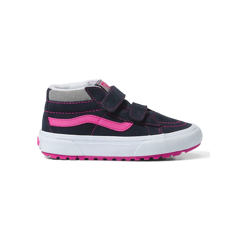 SK8-MID Reissue V MTE-1 Pink Glow Winter Shoes (Kids)