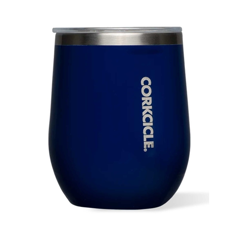 Classic 12oz Gloss Midnight Navy Stemless Cup
