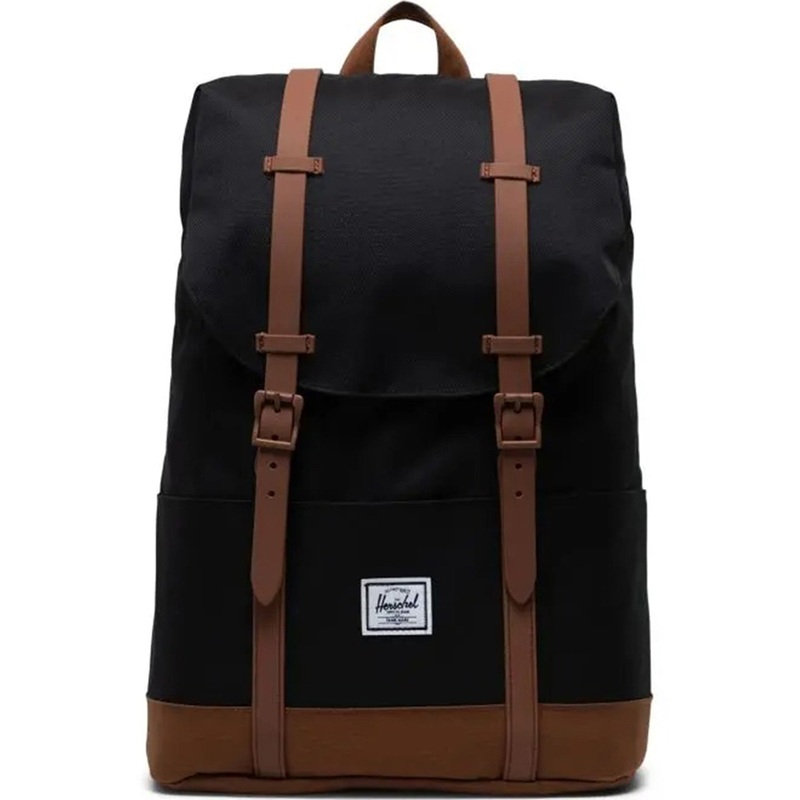 Retreat Backpack (Kids)|O/S|BLACK/SADDLE BRN (02462)|IVY GREEN/SDL BRN (01810)