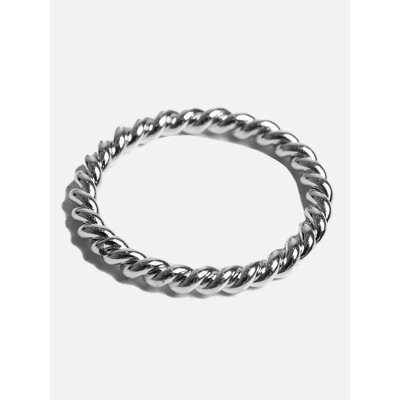 Torsade Argent Ring|05|06|07|08|09|10|ARGENT/SILVER