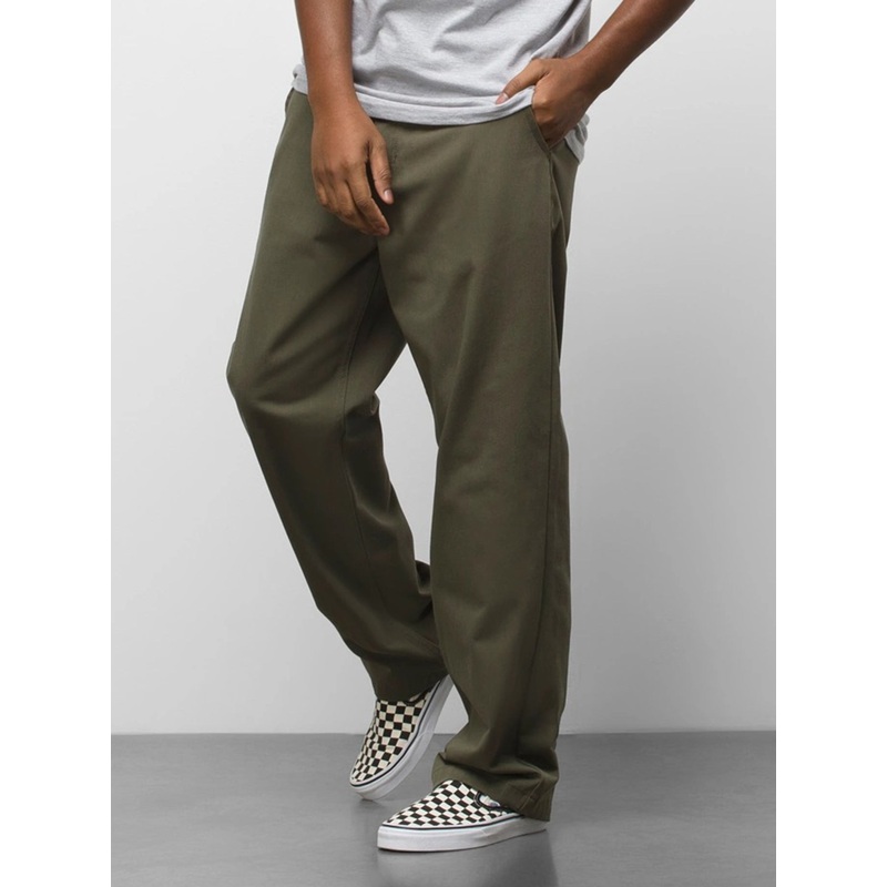 Authentic Chino Loose Pants|25|26|27|28|29|30|31|32|33|34|36|38|40|GRAPE LEAF (KCZ)|BLACK (BLK)
