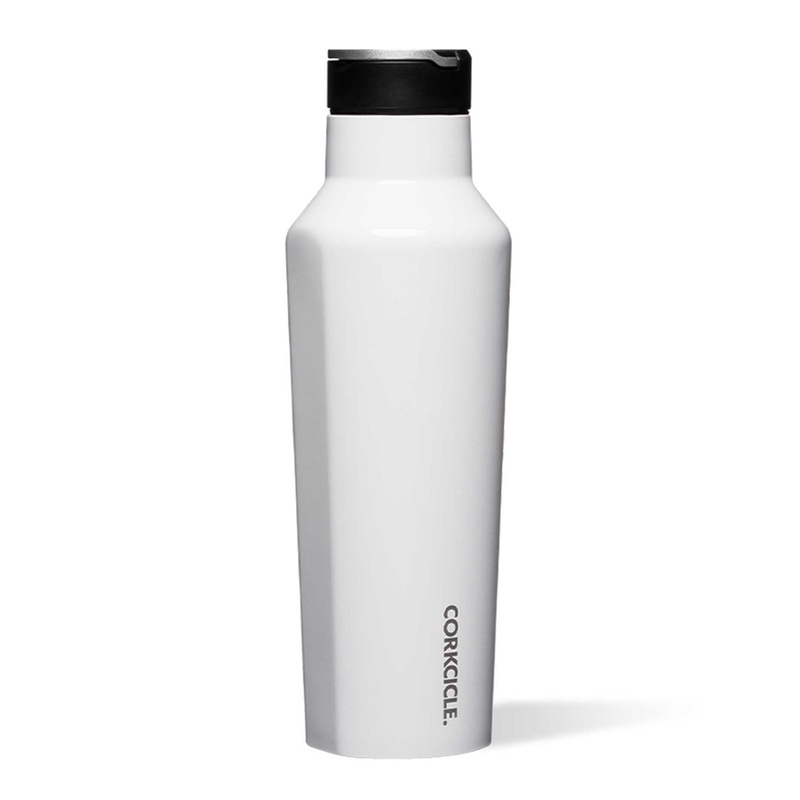 Classic 20oz Gloss White Sport Canteen
