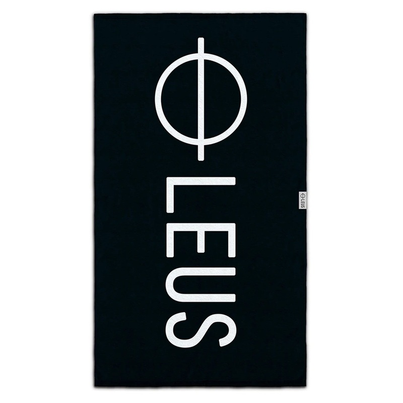 Corpo Towel|O/S|LARGE|BLACK|SEAFOAM