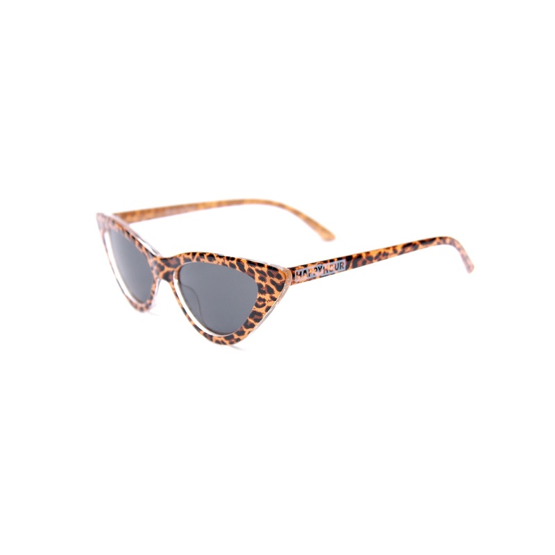 Space Needle Sunglasses|O/S|DELFINO LEOPARD|BLACK PINK