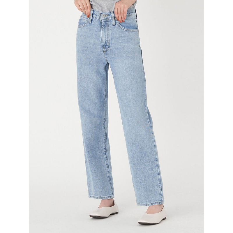 94 Baggy Light Indigo Worn In Jeans