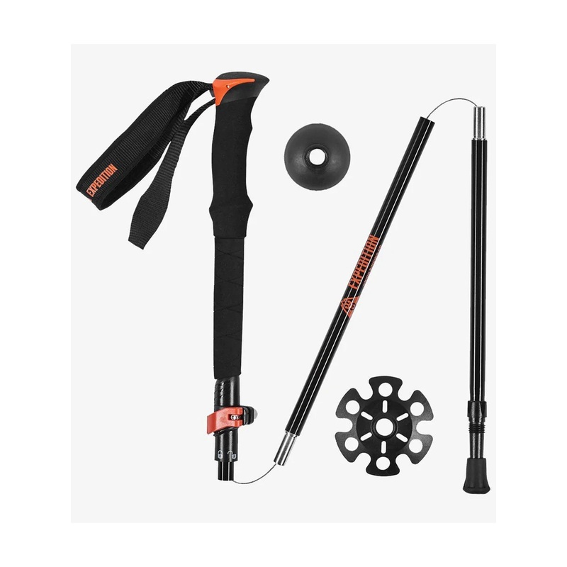 Aluminium Telescopic Poles|110-135CM|ORANGE