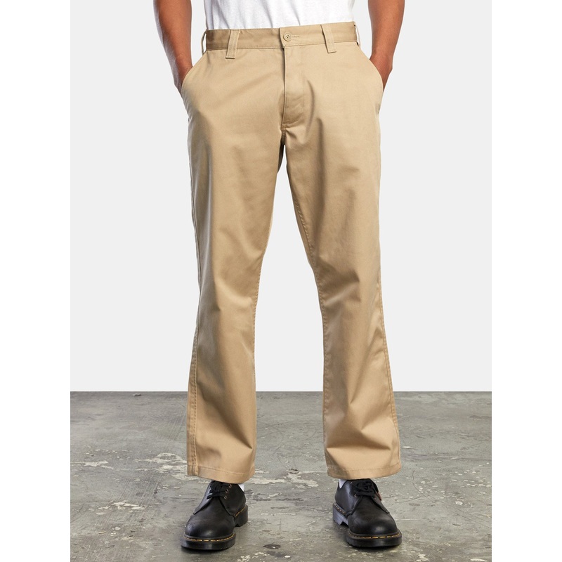 Americana Chino Pants|28|29|30|31|32|33|34|36|38|KHAKI (KHA)|CHOCOLATE (CHO)|RVCA BLACK (RVB)|GARAGE BLUE (KSD0)