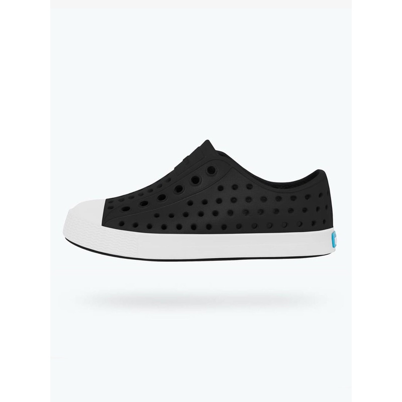 Jefferson Jiffy Black/Shell White Shoes (Little Kids)