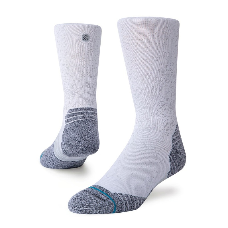 Run Light White Socks|MED|LRG|WHITE (WHT)