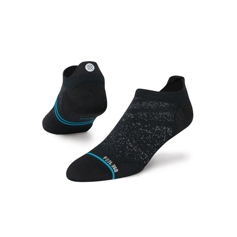 Run Ultra Tab Socks|SM|MED|LRG|BLACK (BLK)|CORAL (COR)|VOLT (VLT)|WHITE (WHT)