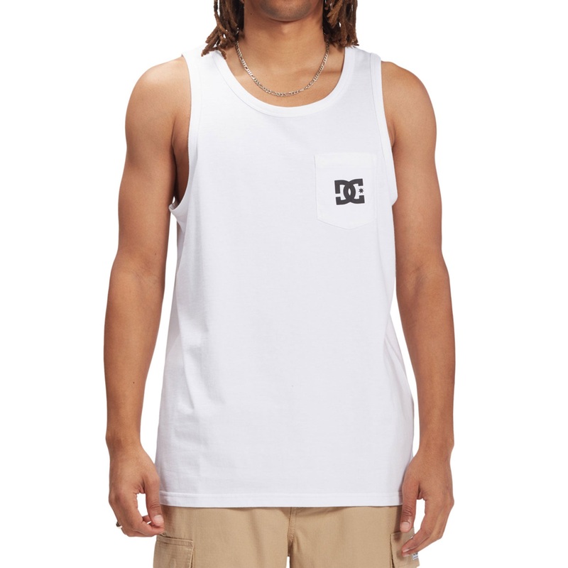 Star Pocket Tank Top|SM|MED|LRG|XL|WHITE (WBB0)|BLACK (KVJ0)