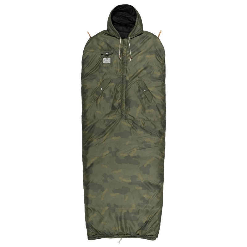 Reversible Napsack|MED|LRG|FURRY CAMO/BLACK (FCB)