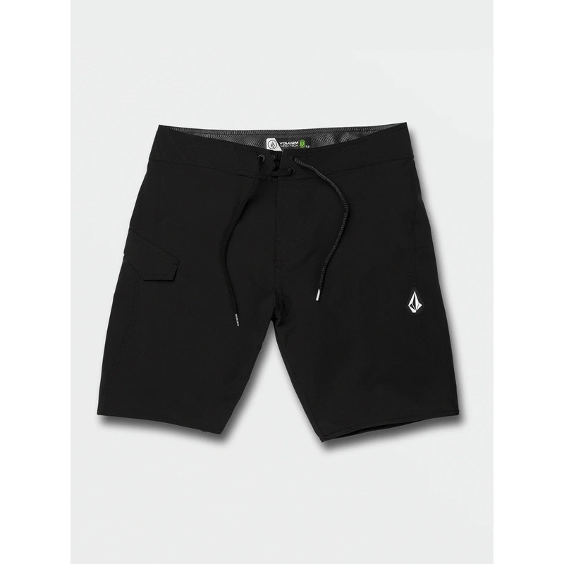 Lido Solid Mod 20 Boardshorts|28|29|30|31|32|33|34|36|38|40|BLACK (BLK)