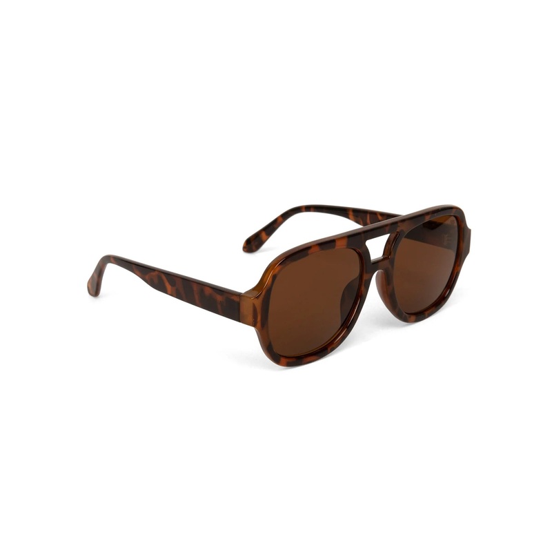 Choi Recycled Sunglasses|O/S|BROWN PRINT/BROWN|NUDE/BROWN