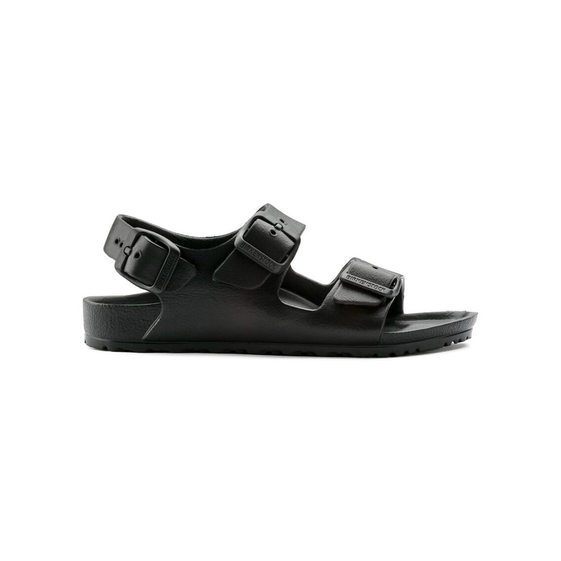 Milano Eva Black Sandals (Little Kids)