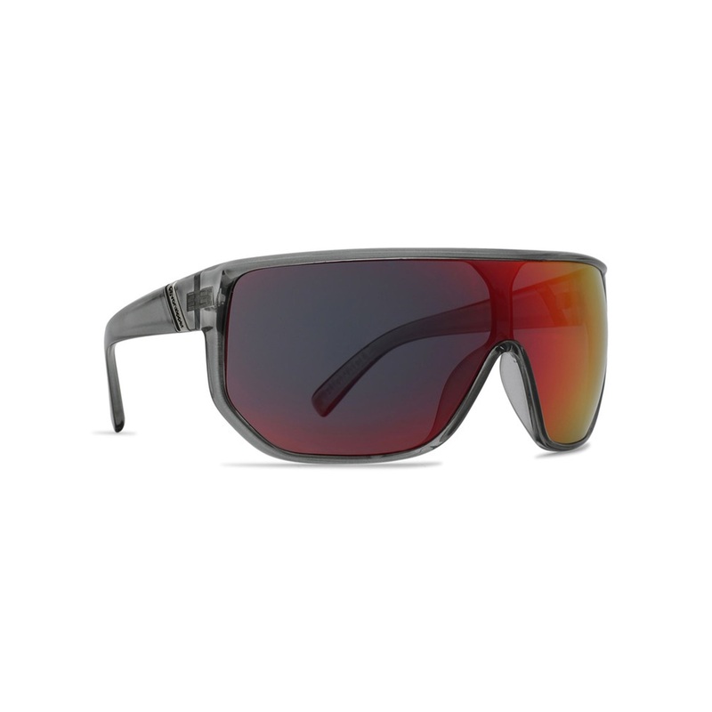 Bionacle Grey Trans Satin/Black Fire Sunglasses