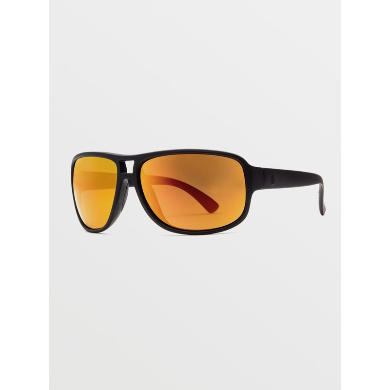 Stoke Matte Black/Heat Mirror Sunglasses