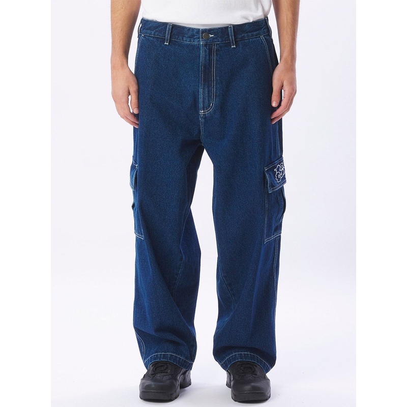 Bigwig Cargo Jeans|28|30|32|34|36|26|31|33|38|STONEWASH INDIGO (STN)|LIGHT INDIGO (LIN)