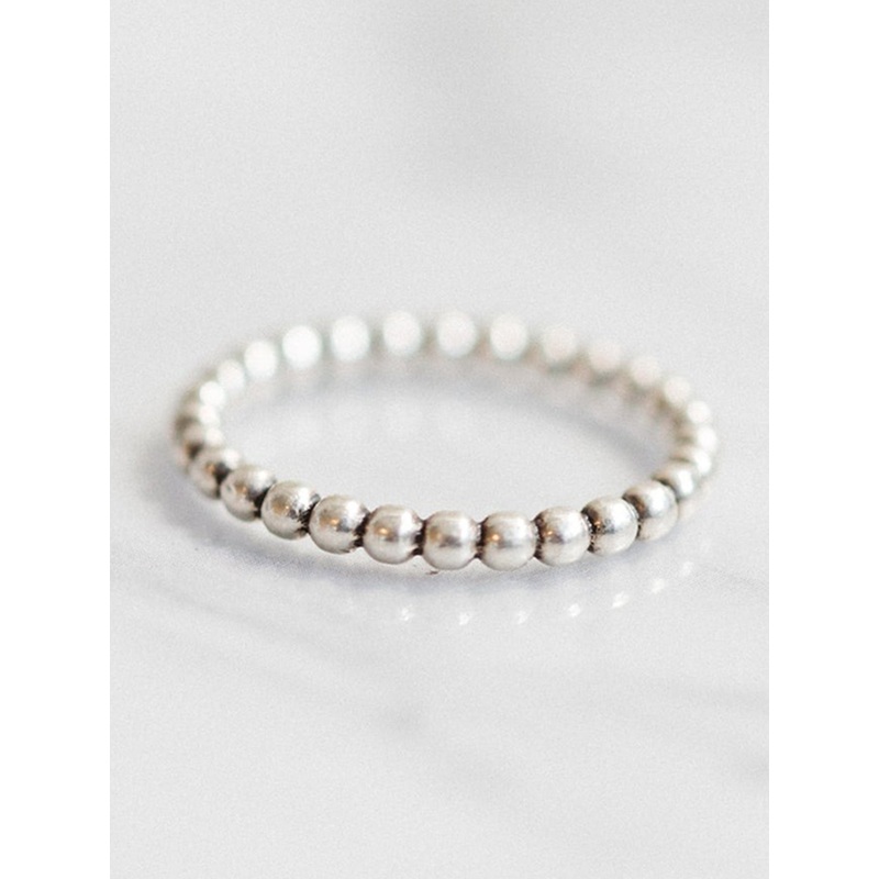 Bubble Silver Ring|6|7|8|SILVER