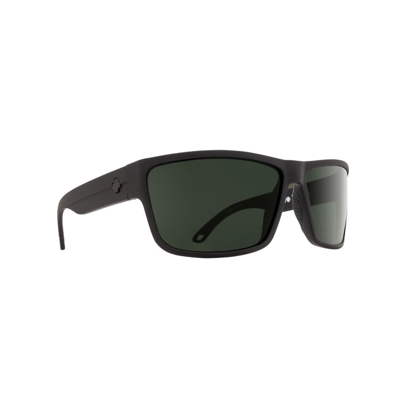 Rocky Matte Black/HD Plus Grey Green Sunglasses
