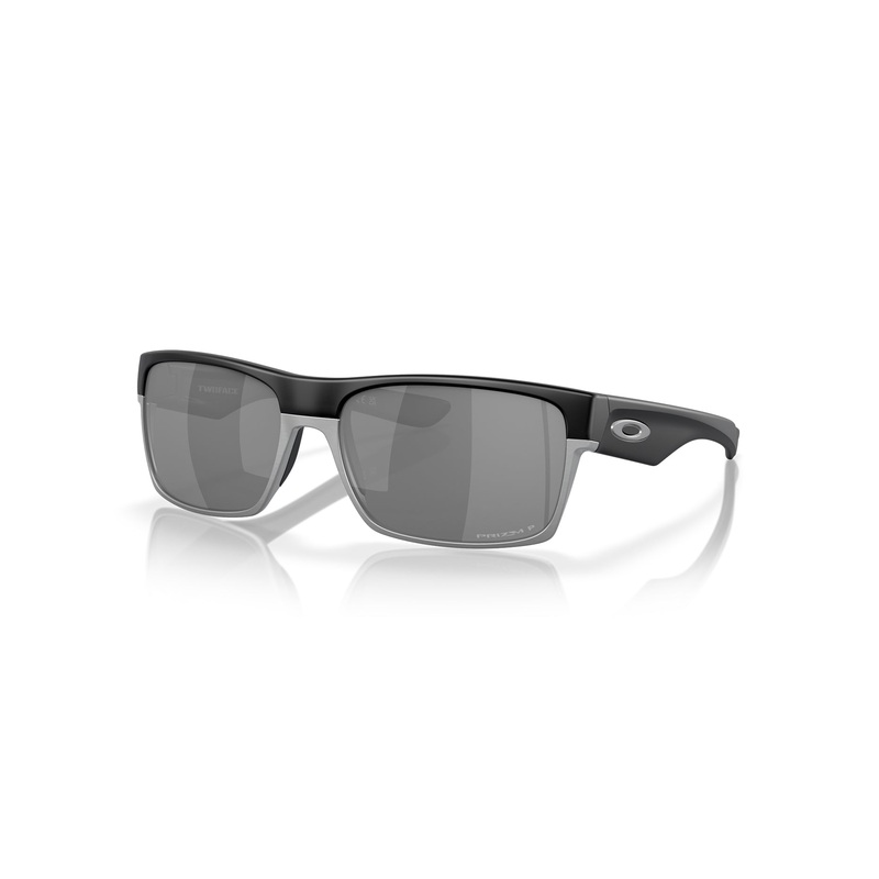 Two Face Matte BLack/Prizm Black Iridium Polarized Sunglasses