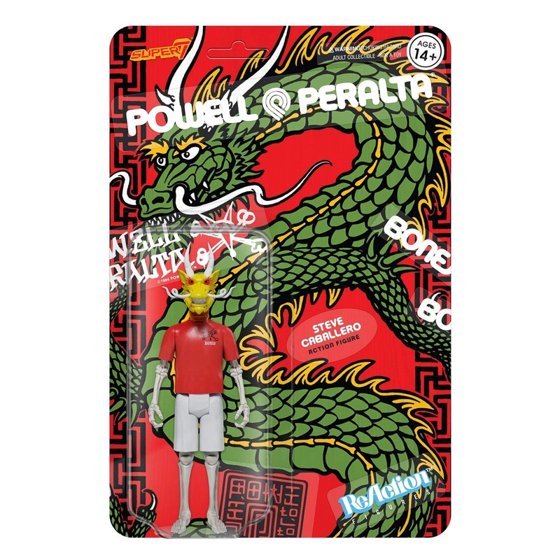 Super 7 x Powell-Peralta Steve Caballero ReAction Wave 1B Figure