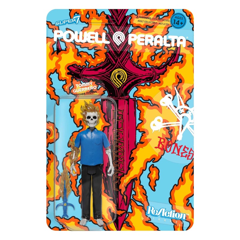 Super 7 x Powell-Peralta Tommy Guerrero ReAction Wave 1B Figure