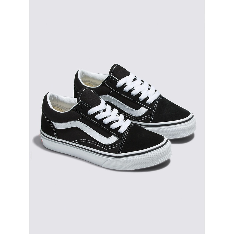 old-skool-black-true-white-shoes-kids_1 Old Skool Black/True White Shoes (Kids)