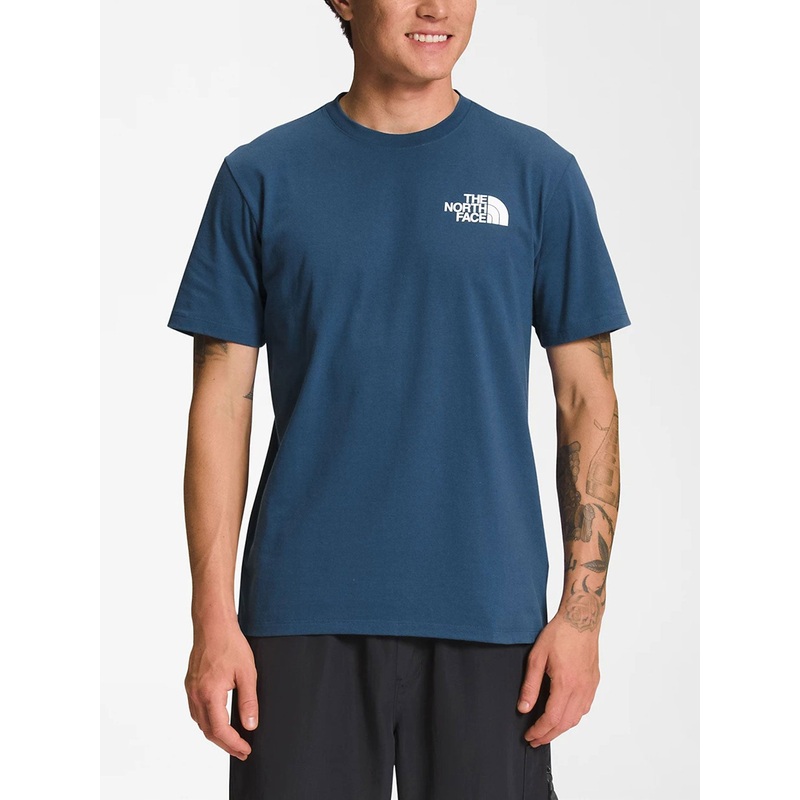 Box Nse T-Shirt|SM|MED|LRG|XL|XXL|SHADY BLUE/TNF BLK (MPF)|TNF WHITE/TNF BLACK (LA9)|TNF BLACK/TNF WHITE (KY4)|TNF MED GRY HTR/BLK (GVD)