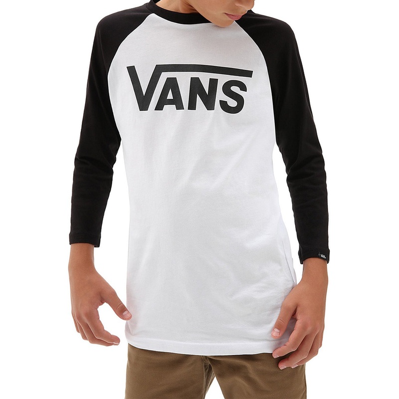 Vans Classic Raglan Long Sleeve T-Shirt (Boys 7-14)