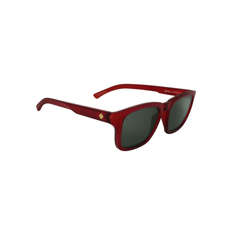 Saxony Translucent Red/Gray Green Sunglasses
