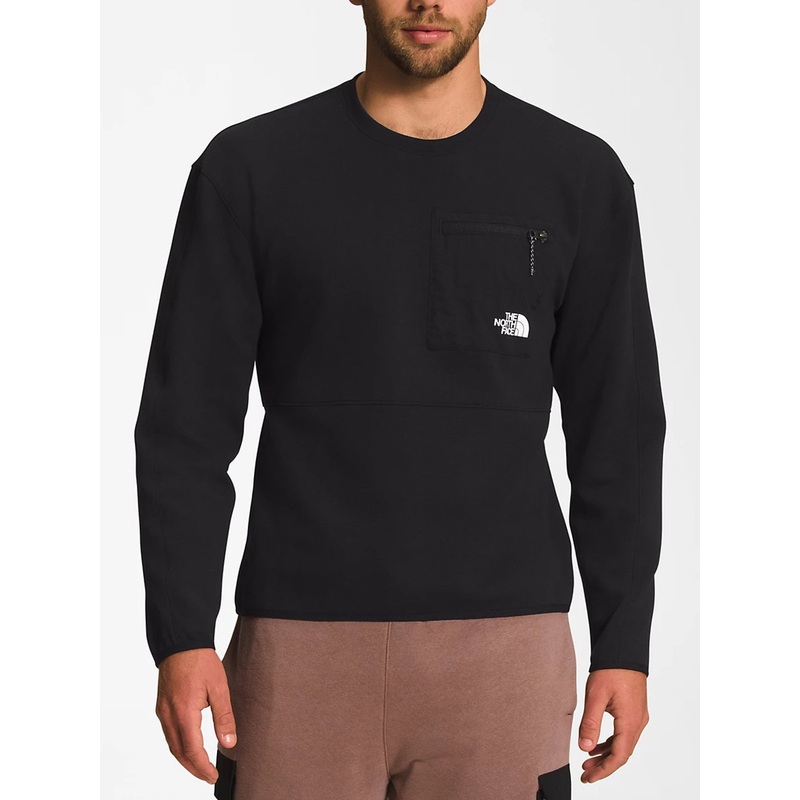 TNF Tech Crewneck Sweatshirt|SM|MED|LRG|TNF BLACK (JK3)