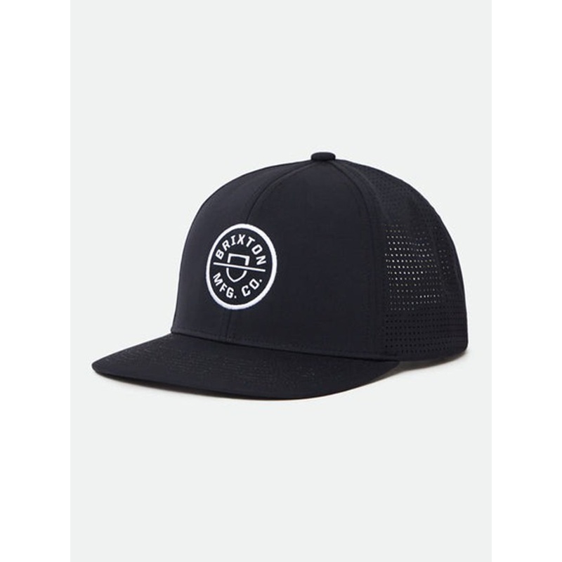 Crest Netplus MP Snapback Hat|O/S|BLACK