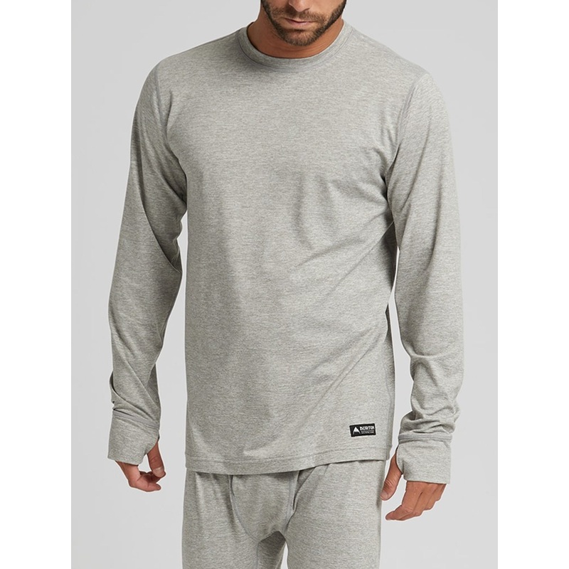 Midweight Base Layer|SM|MED|LRG|XL|XXL|GREY HEATHER (020)