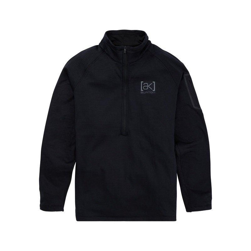 [ak] Helium Power Grid 1/2 Zip Polar Fleece