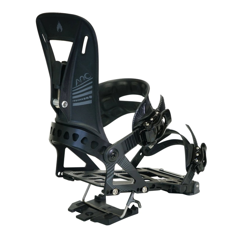 Arc ST Splitboard Bindings|XS|SM|MED|LRG|BLACK