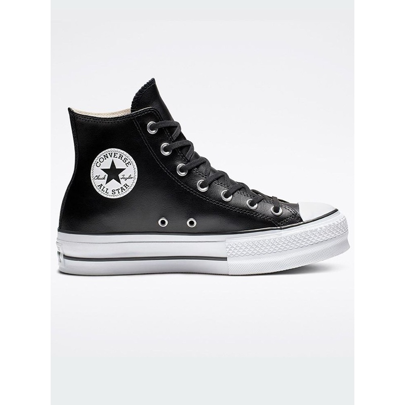 Chuck Taylor All Star Lift Leather High Top Shoes