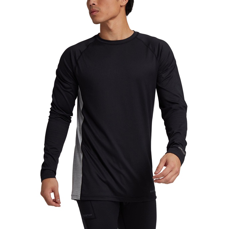 Midweight X Base Layer|SM|MED|LRG|XL|TRUE BLACK/GREY HTR (001)