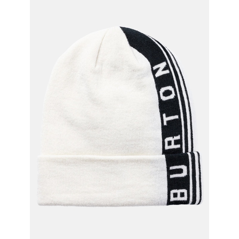 Partylap Beanie|O/S|STOUT WHITE (100)|TRUE BLACK (001)