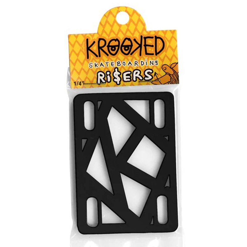 Skateboard Risers|1/4|1/8|BLACK|HOT PINK